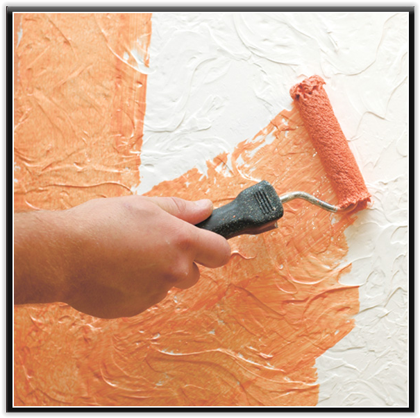 Текстурная краска для стен: виды наполнителей, эффекты, нанесение