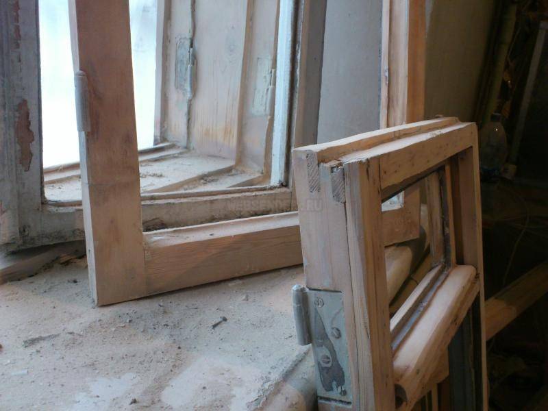 Реставрация деревянного окна