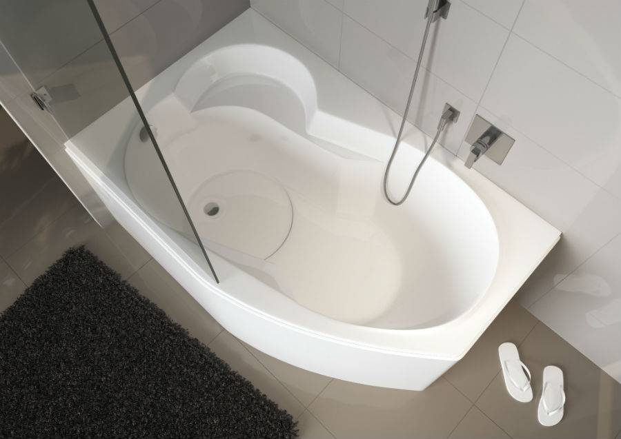 Ассиметричные ванны: 4 неоспоримые причины в их пользу  | дневники ремонта obustroeno.club