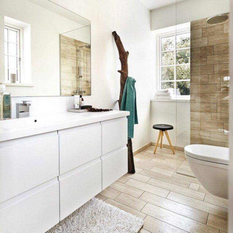 Ванная комната в скандинавском стиле: 200+(фото) яркого дизайна