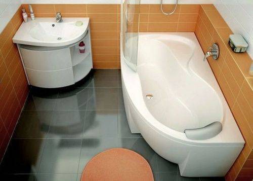 Маленькие ванны для маленьких ванных комнат - все о канализации