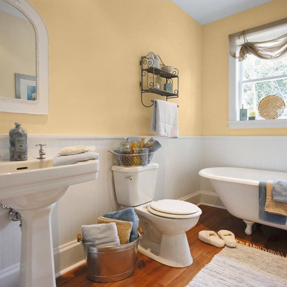 Какой краской лучше покрасить ванную комнату — дизайн и фото