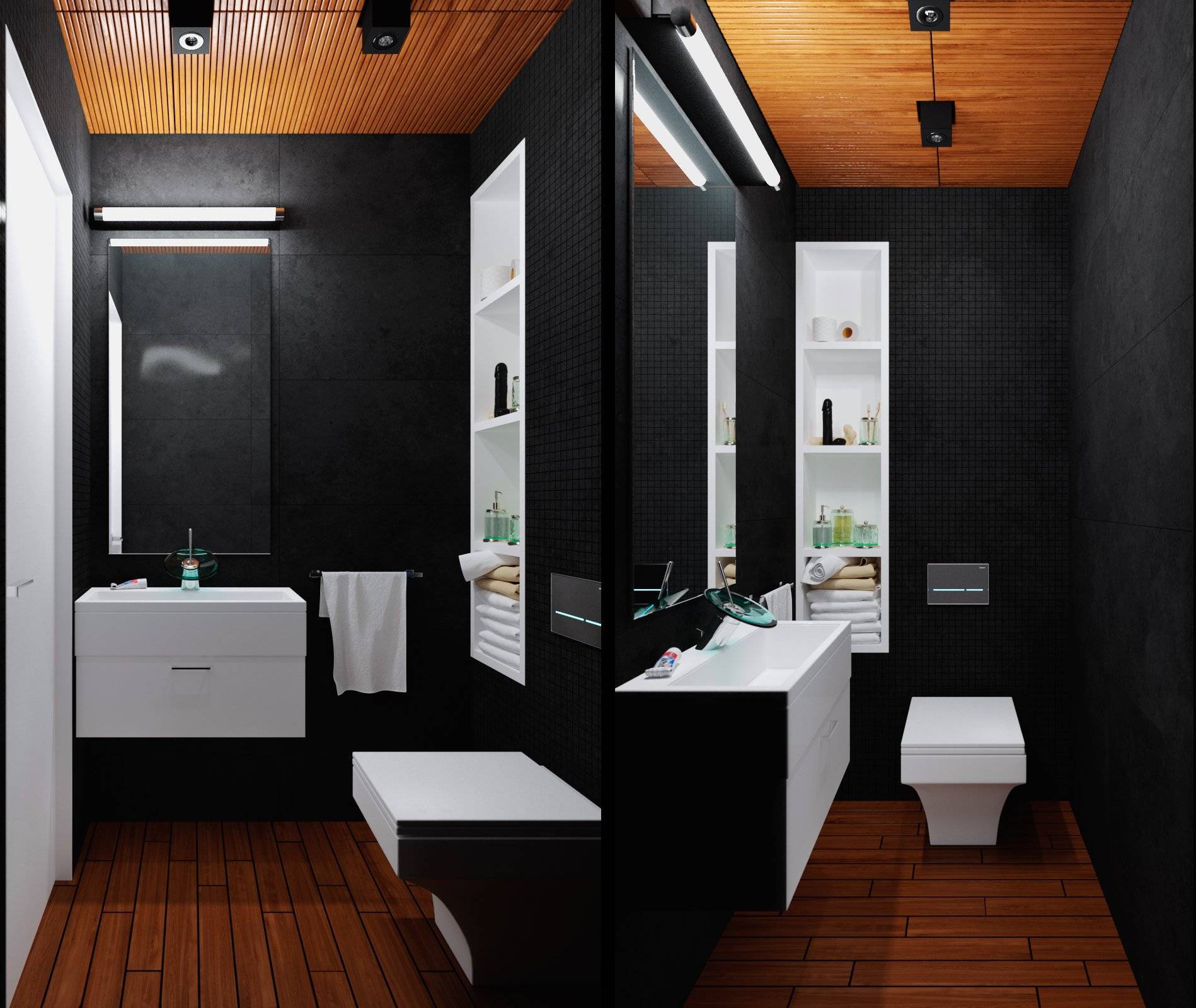 ванная и туалет в квартире дизайн