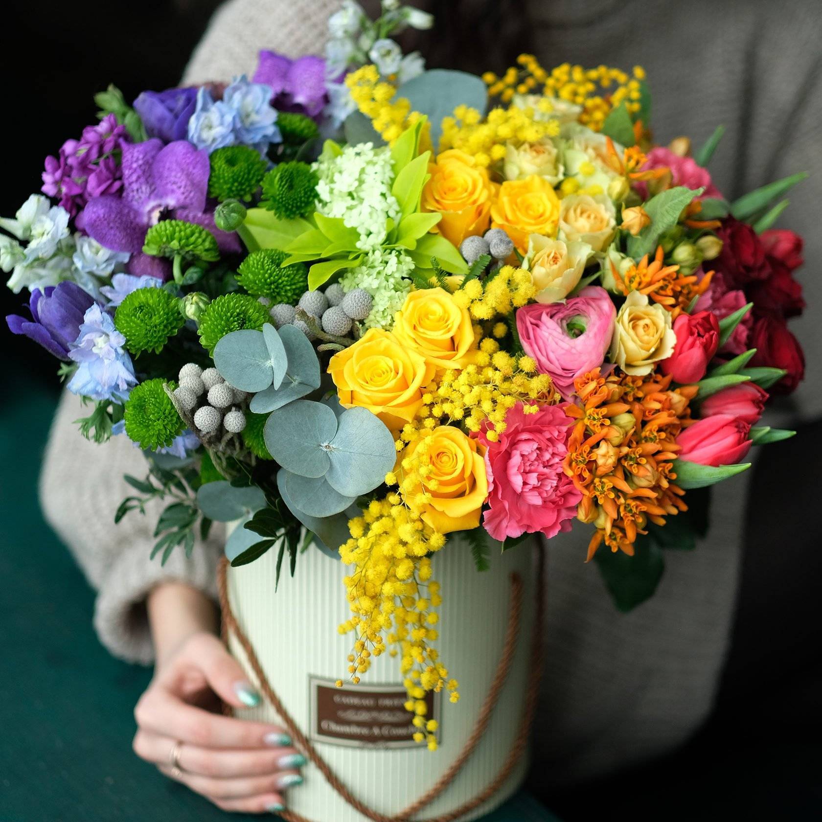 Лучшие фотографии красивых букетов цветов