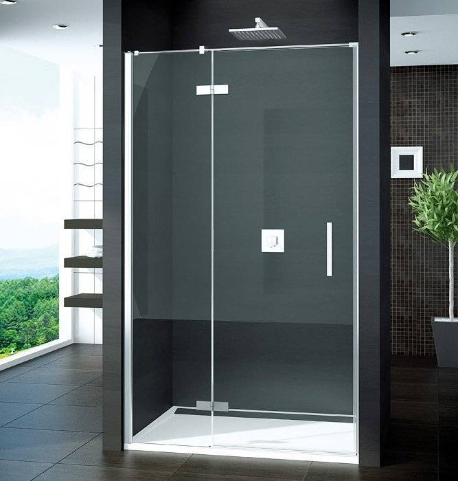 Дверцы для ванной и экран с раздвижными и распашными дверцами
