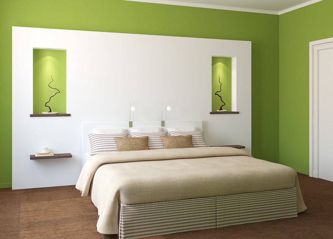 Как покрасить стены в спальне: варианты и выбор цвета, дизайнерские решения