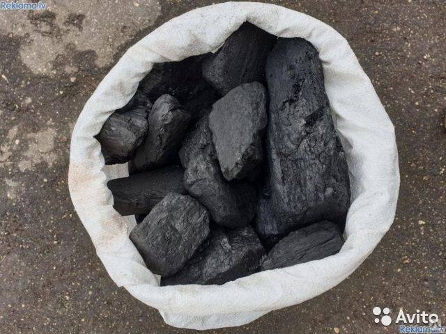 Уголь для отопления дома, каменный, антрацит, расход
