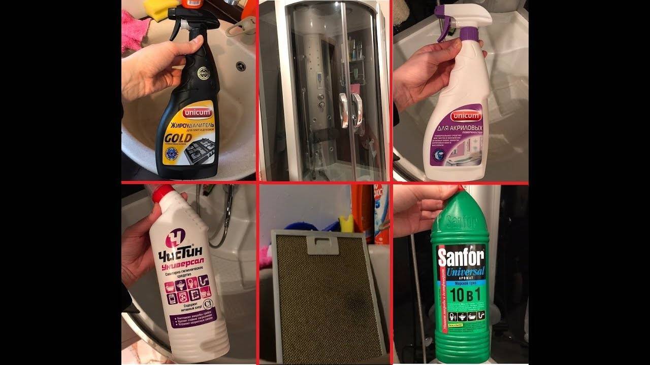 Как очистить и отмыть душевую кабину – 10 методов