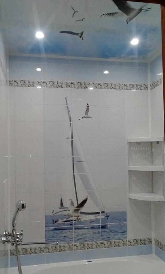 Как обшить ванную комнату пластиковыми панелями