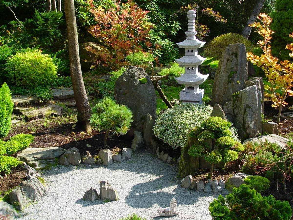 Японский сад камней — чудо восточной философии на своем участке
