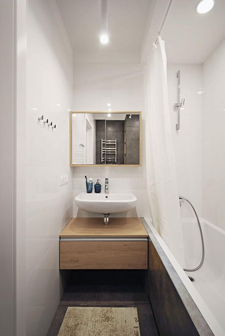 Ванная комната 3 кв метра: без туалета, с туалетом и стиральной машиной, с душевой кабиной, особенности планировки, дизайн интерьера, реальные фото