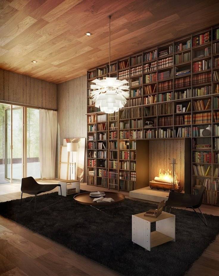 (+56 фото) книжные шкафы и стеллажи в современном интерьере 56 фото