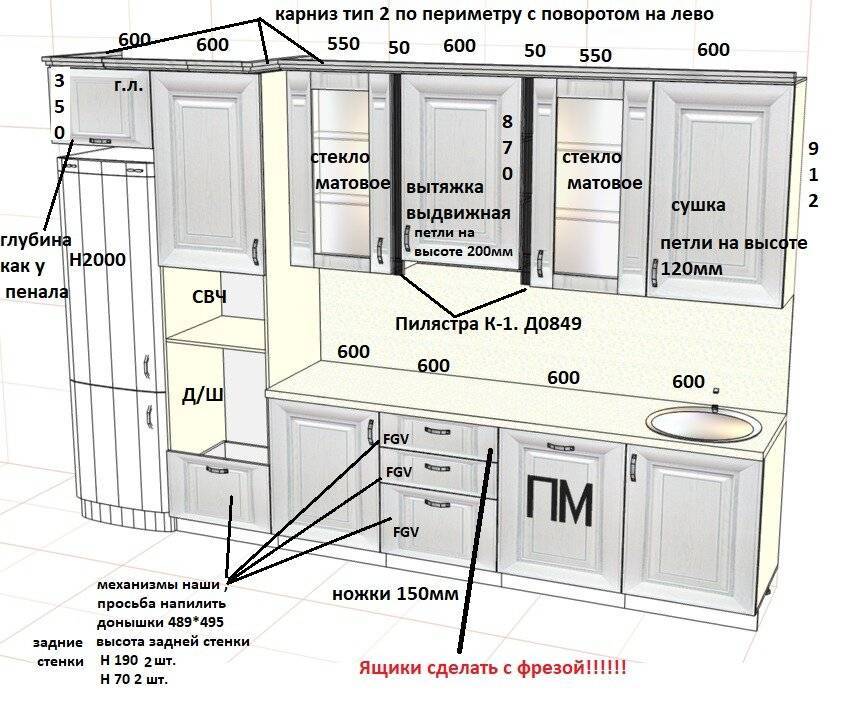 Нижние Части Кухни Купить