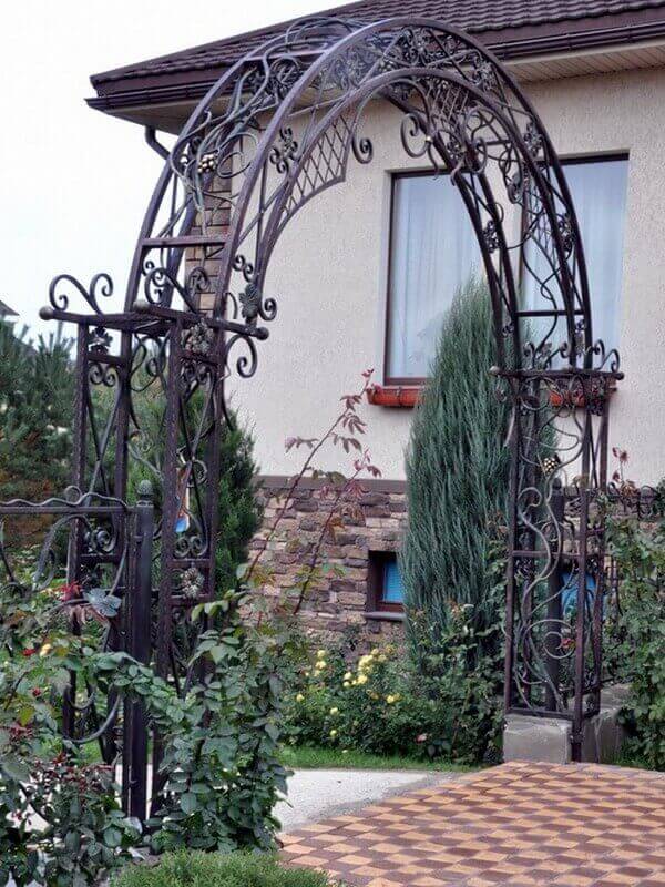 Садовая арка (пергола) своими руками — разновидности формы и конструкции. поэтапная инструкция для начинающих + 100 фото идей декора