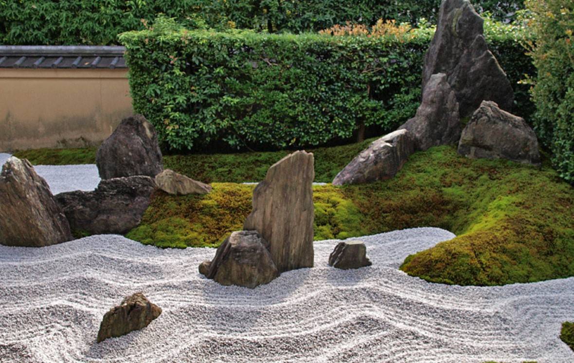 Японский сад камней своими руками на даче: схема + фото