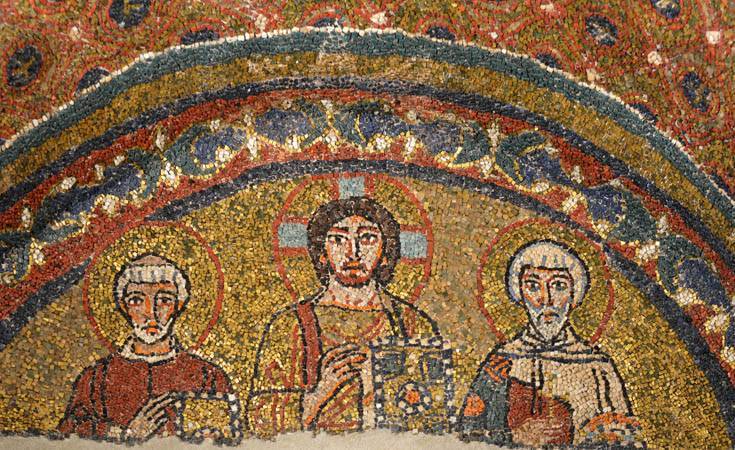 Мозаики в византии, мозаика в константинополе