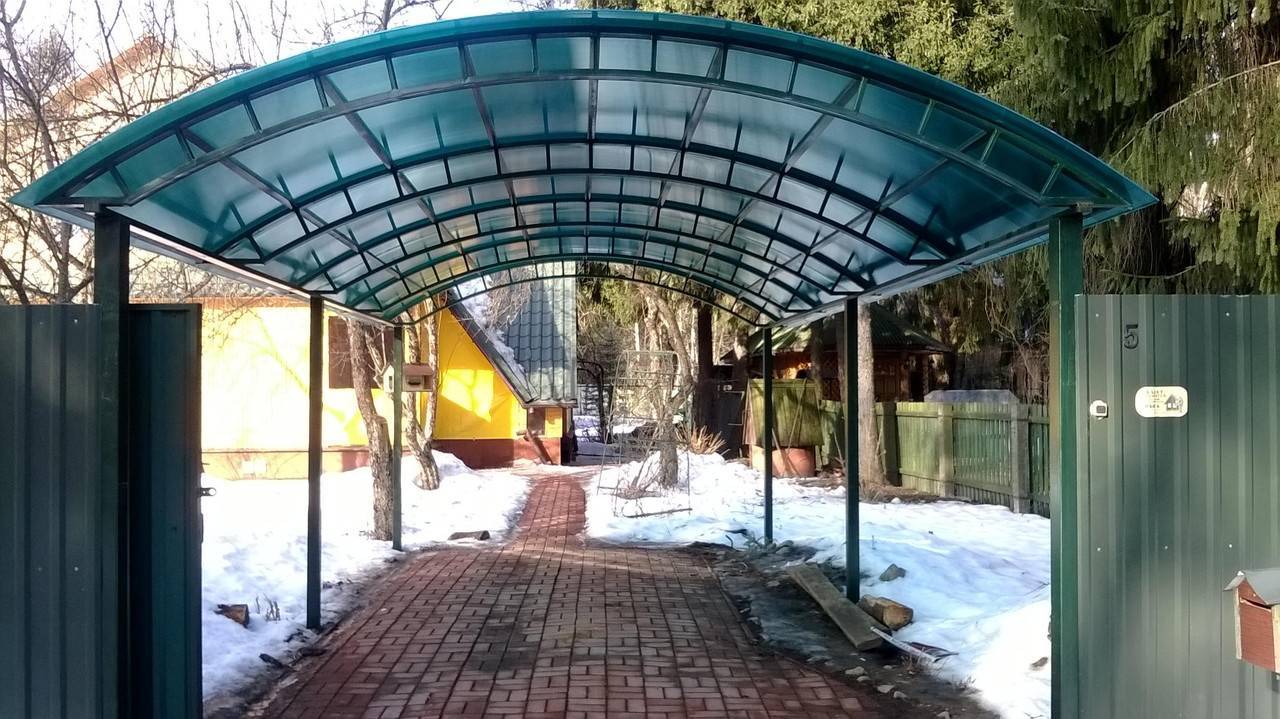 Какой поликарбонат лучше для навеса