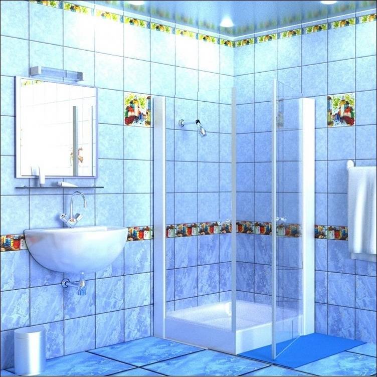 Плитка пвх для ванной и туалета: плюсы и минусы, виды, сравнение с керамогранитом