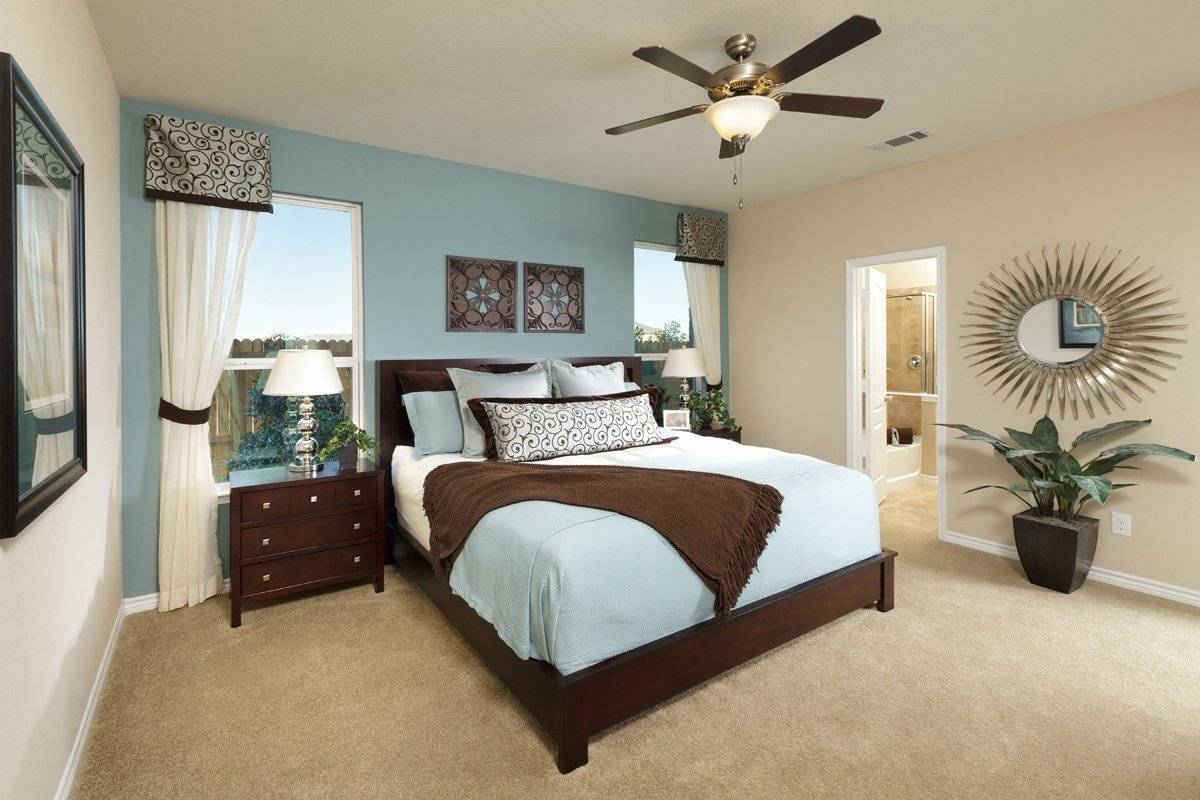 Цветовые решения в спальне, выбор лучшего цвета, удачные сочетания цветов в оформлении спальни по фен шуй.