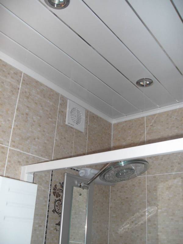 Отделка потолка в ванной — обзор самых популярных решений в оформлении потолка (фото лучших работ)