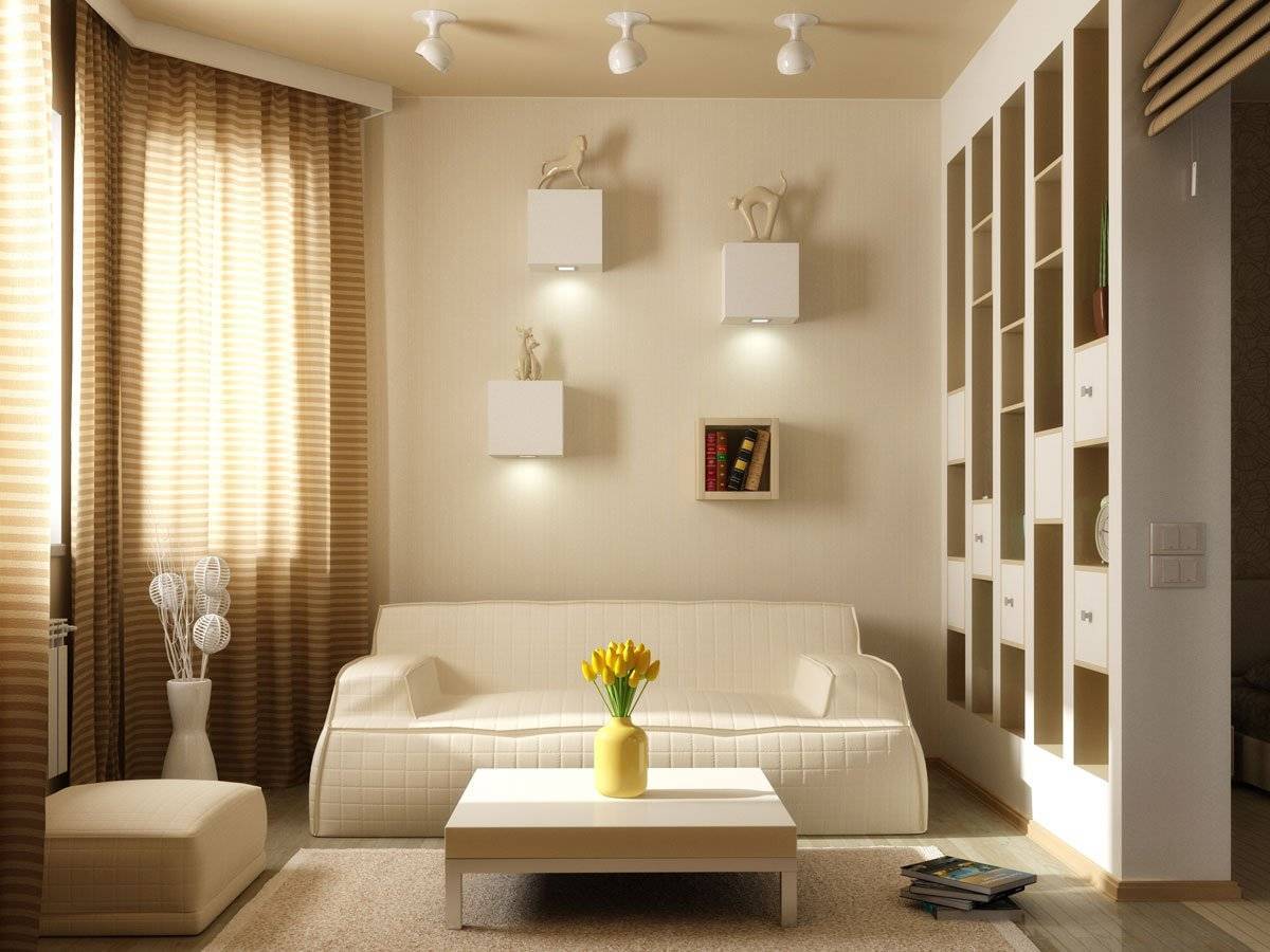 Дизайн малогабаритной квартиры: варианты интерьеров в однокомнатном и двухкомнатном помещении с фото, как расставить мебель, интересные идеи и прочее