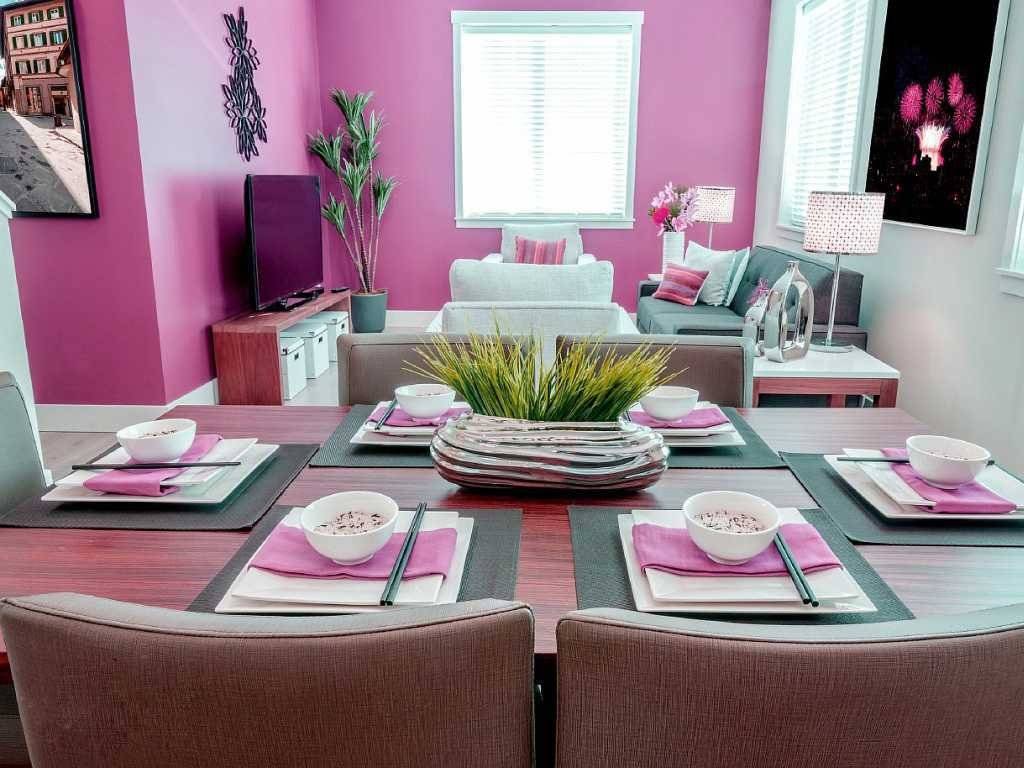 Розовая кухня: учимся сочетать розовый цвет с другими оттенками (реальные фото)