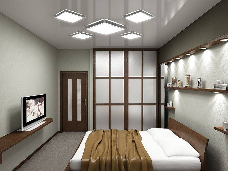 Дизайн спальни без окна: как сделать комнату светлой и просторной. спальня без окна
