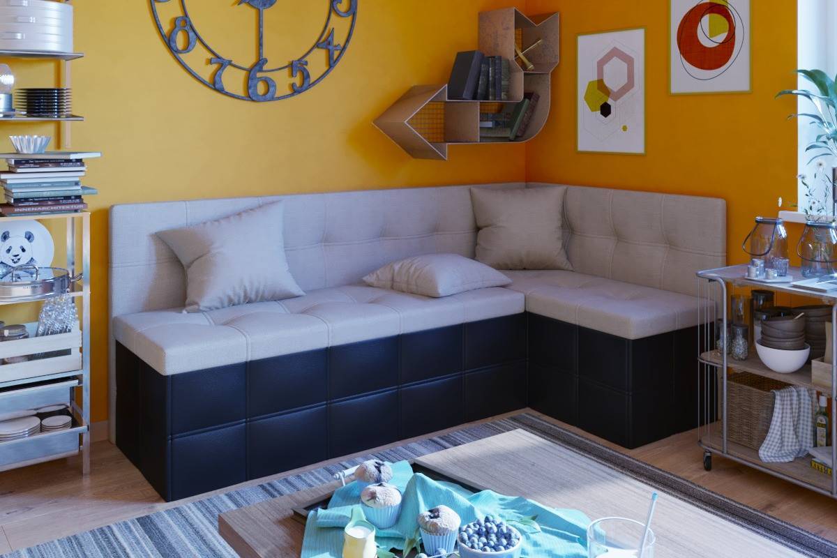 Маленький диван для решения больших проблем — эффективное решение для небольших квартир (75 фото)