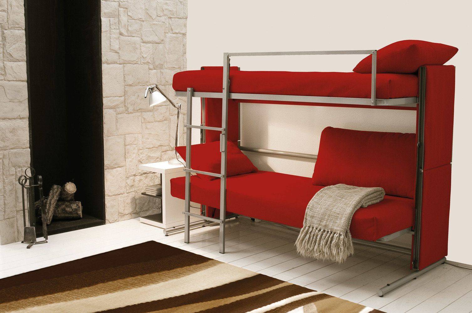 Кровать двухъярусная с диваном: удобство и оптимизация пространства – советы по ремонту