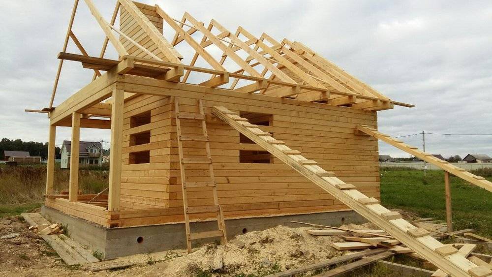 Как построить дом из бруса своими руками дешево и красиво (проекты, фото, видео)