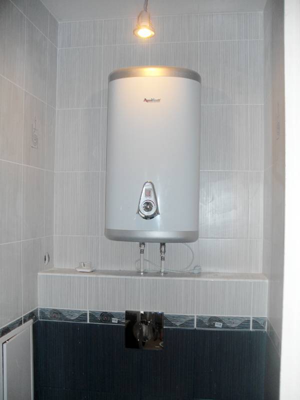 Куда повесить водонагреватель в ванной (где разместить бойлер) — куда установить в ванной комнате