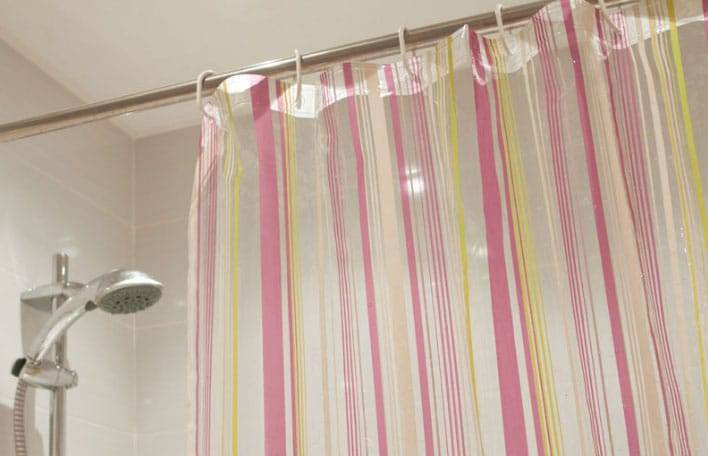 Как выбрать шторы для ванной комнаты, фото