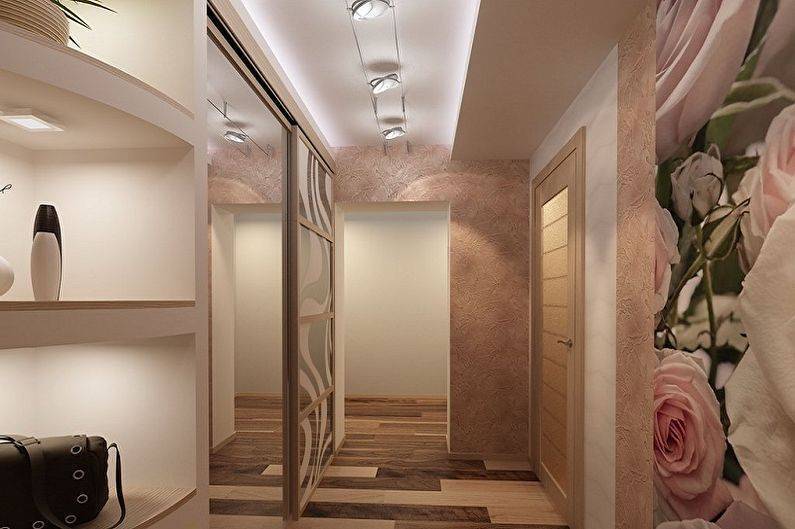 Дизайн коридора в квартире: 7 приемов+69 свежих идей
