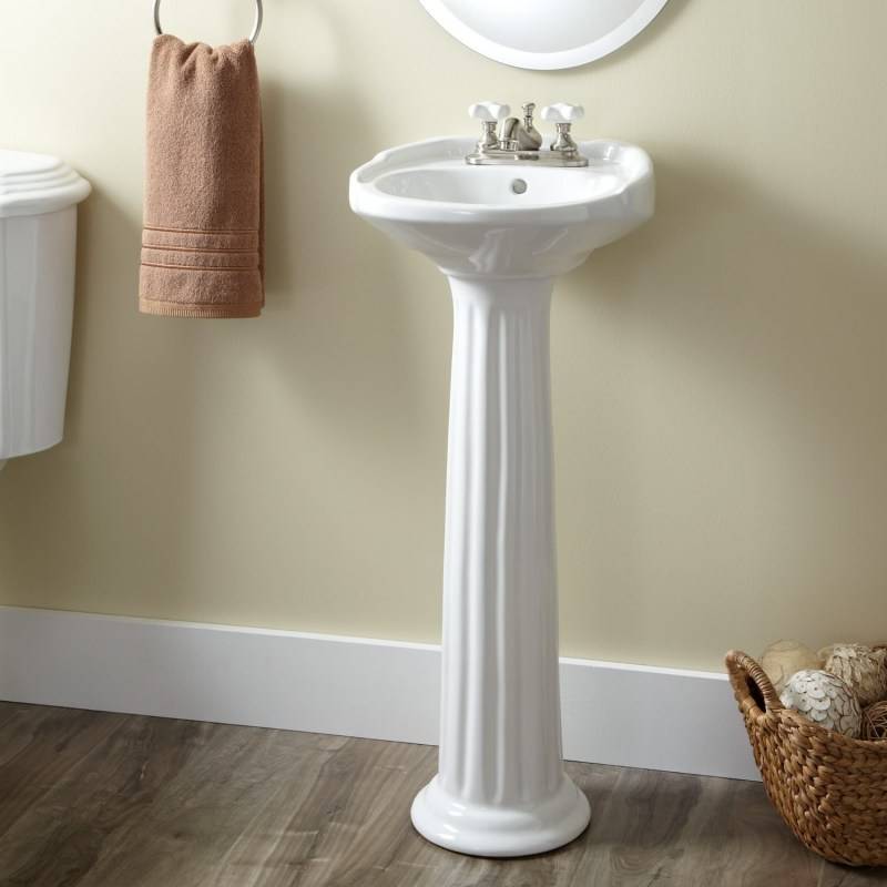 Раковина-тюльпан для ванной комнаты – стильная деталь интерьера