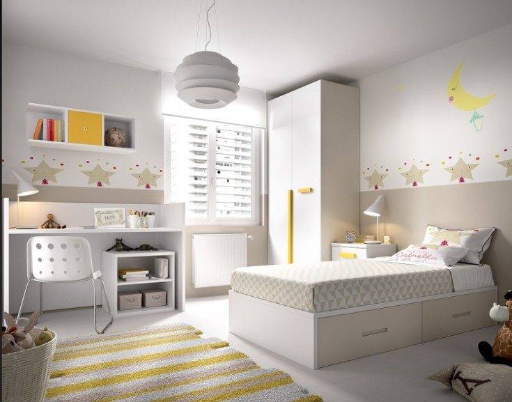 Белая детская мебель: уход, особенности размещения и советы как выбрать комфортную мебель (125 фото)