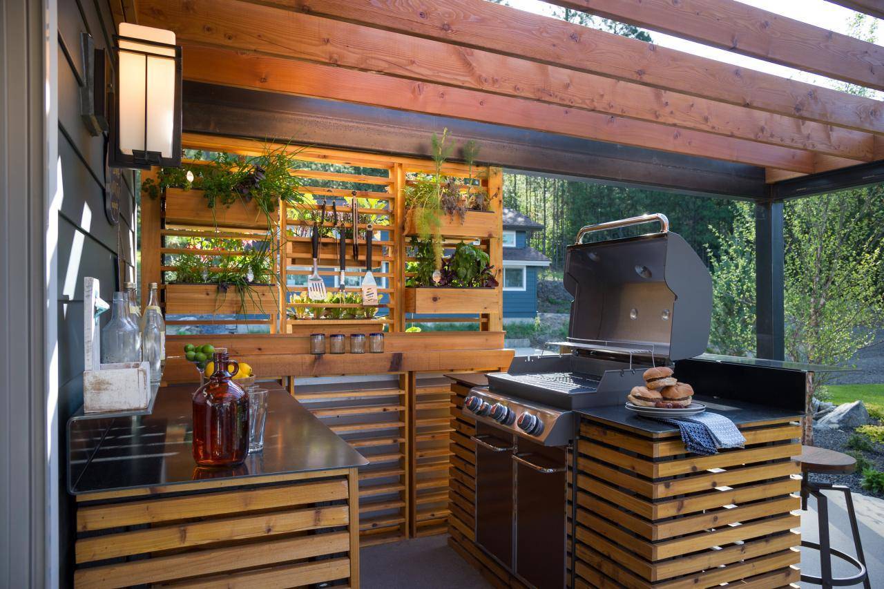 Все плюсы строительства летней кухни на даче: удивительные проекты и фото неожиданных решений