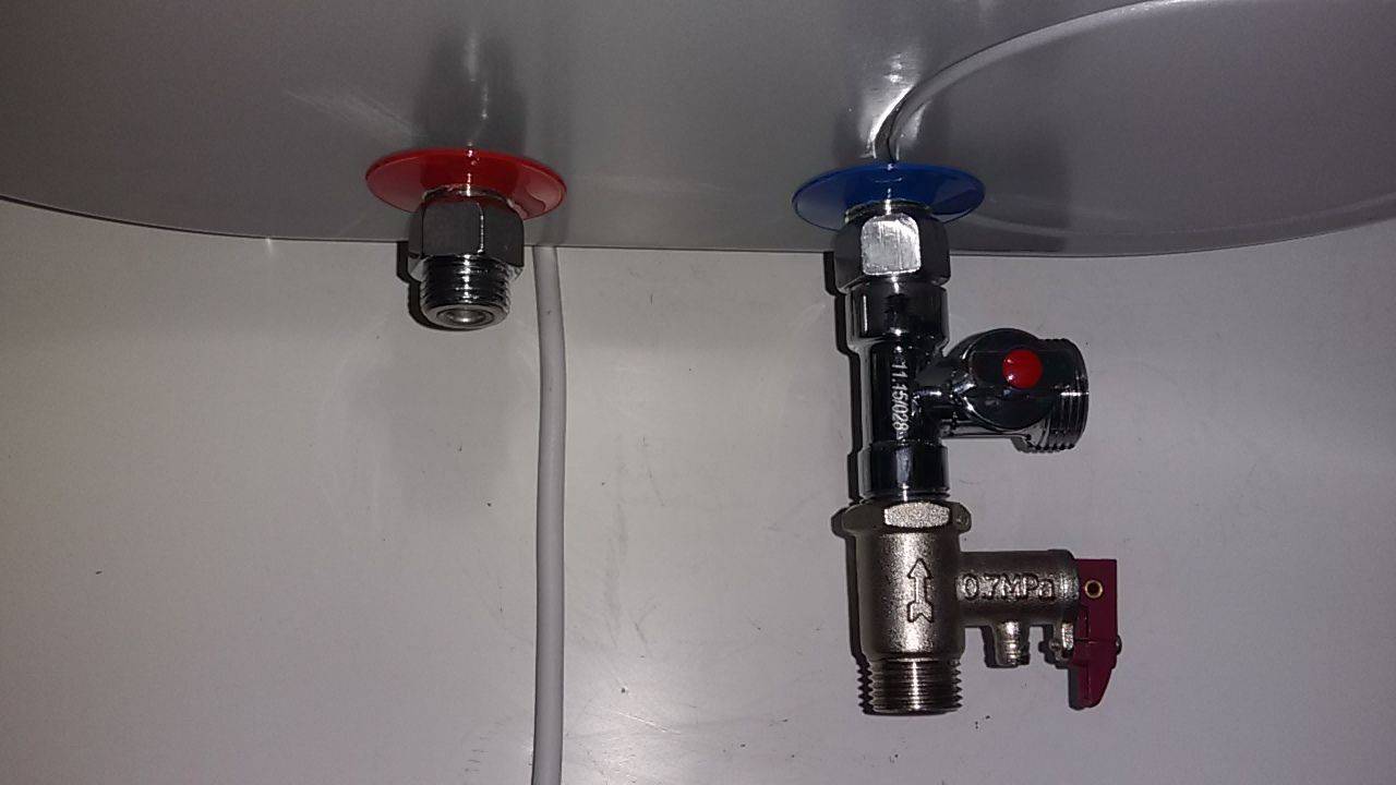 Предохранительный клапан для водонагревателя: устройство и принцип работы, инструкция по соединению с бойлером