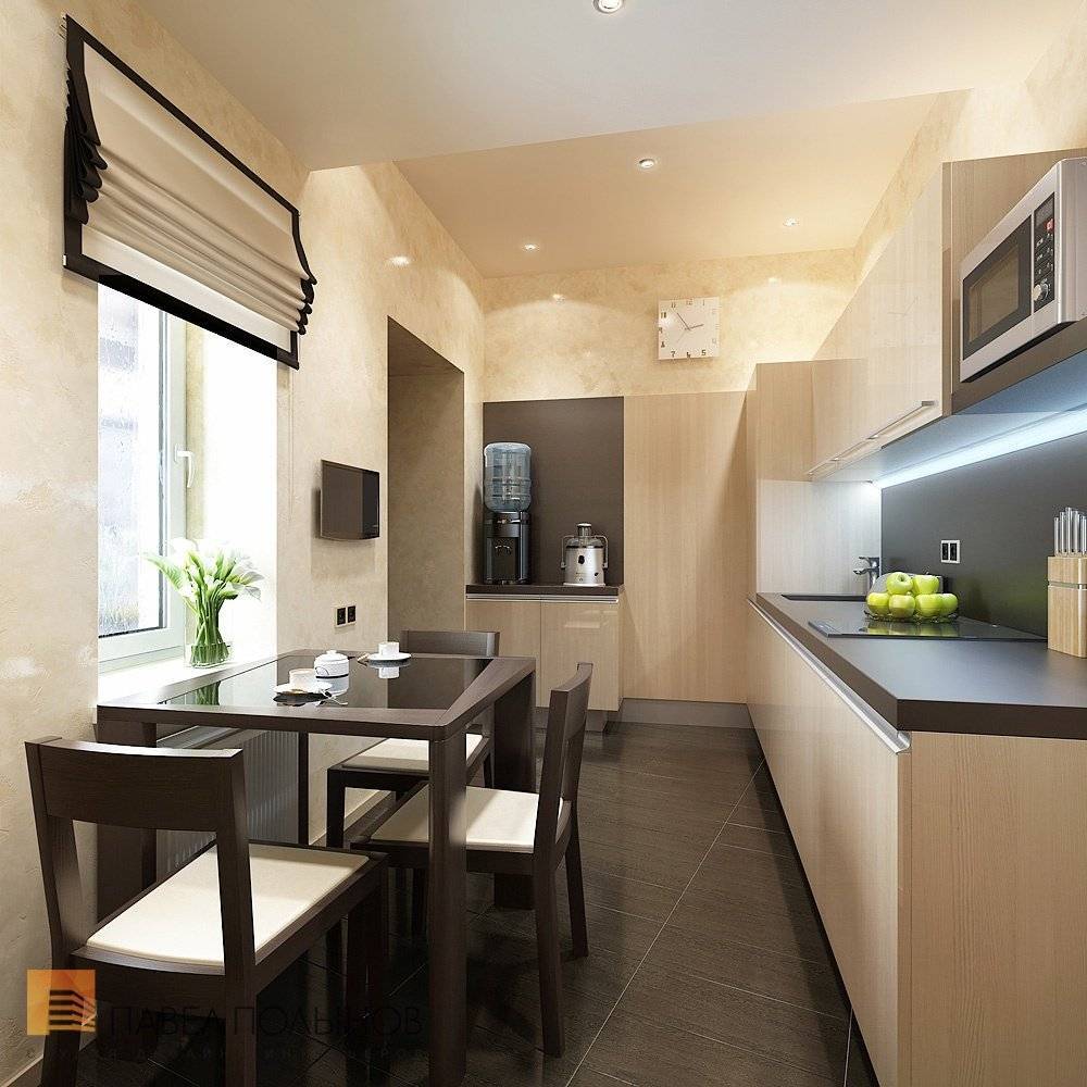 Современные дизайны кухонь площадью 10 квадратных метров — дизайн и фото