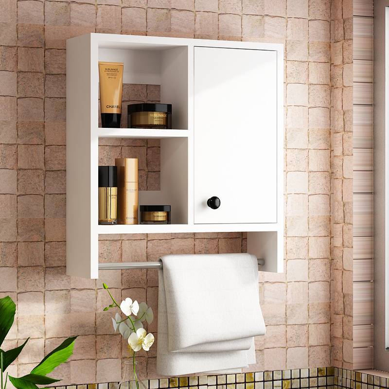 Разновидности и фото навесных шкафчиков для ванной комнаты