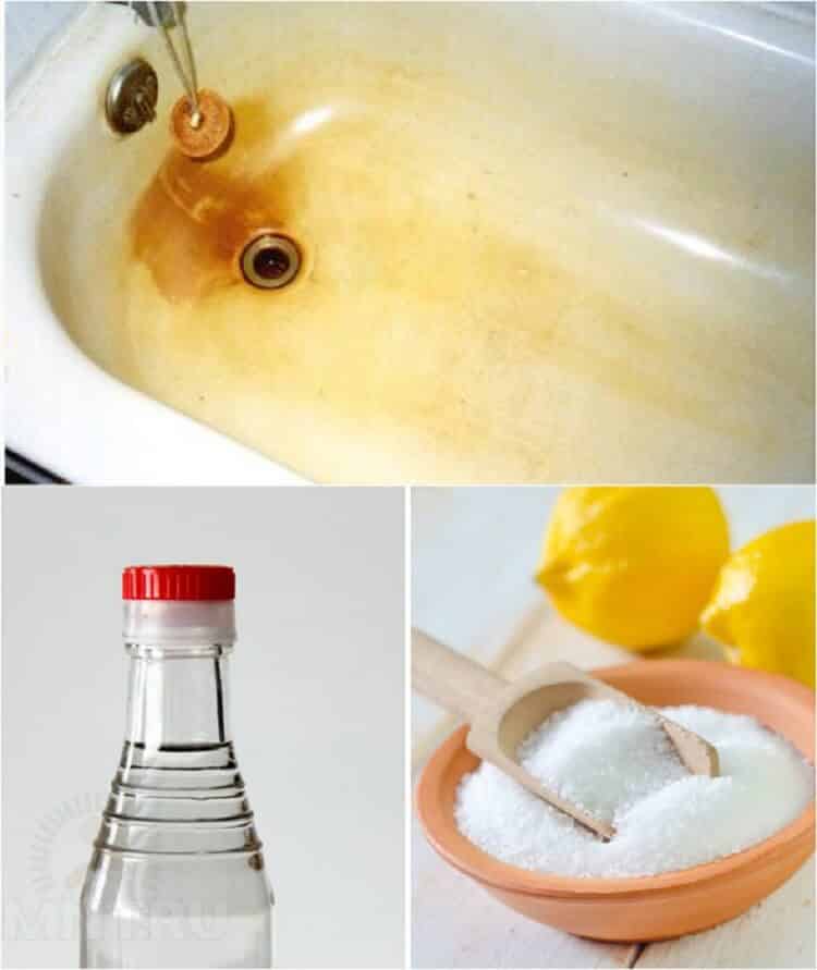 Как очистить ванну до бела домашними средствами: рецепты с содой, уксусом, лимонной и щавелевой кислотой, солью и т.д.