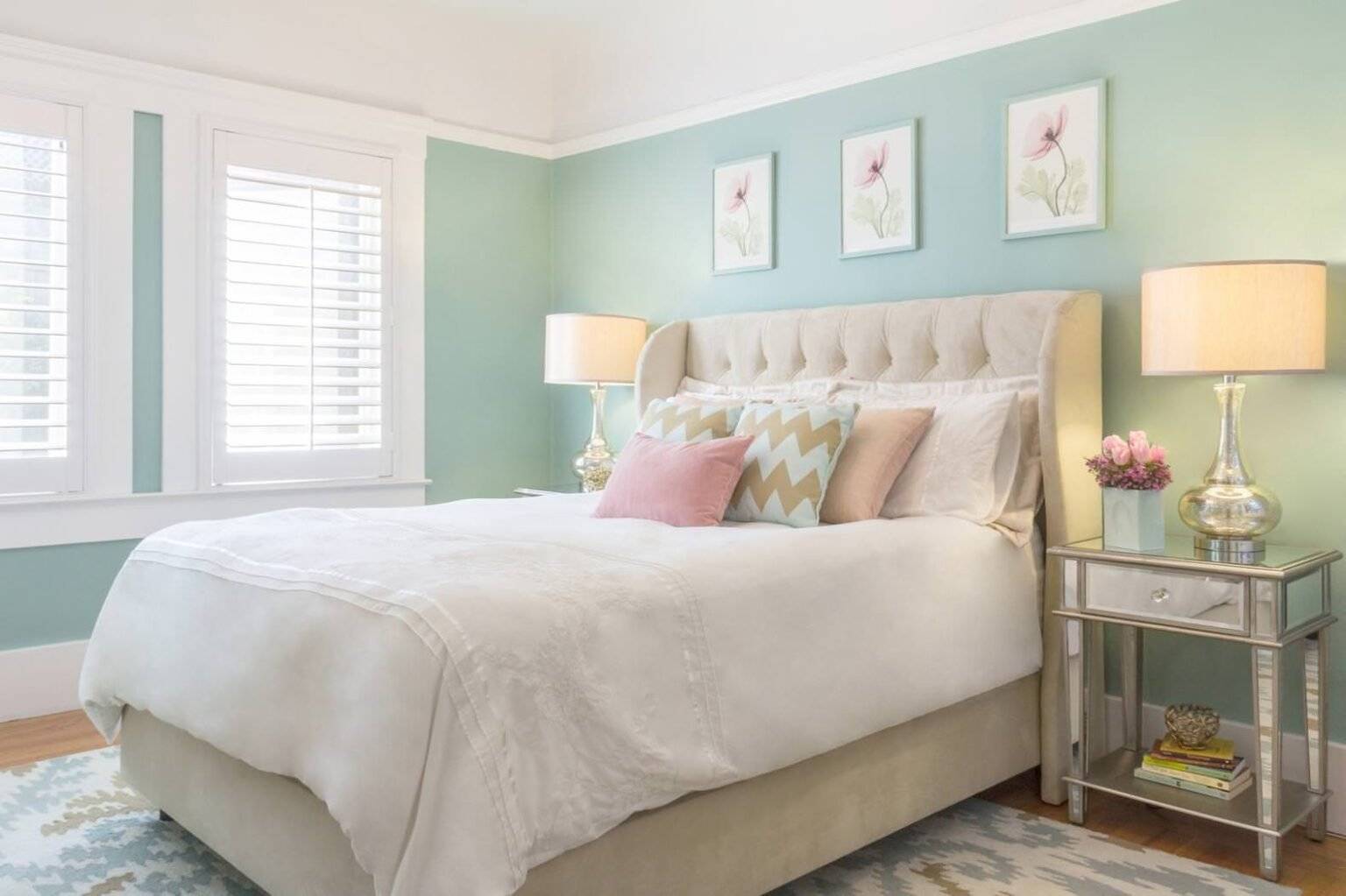 Лучшие цвета для спальни, какие они? фото примеры сочетания цветов в интерьере спальни, обзор пастельных и ярких тонов, успокаивающих и благоприятных по феншую