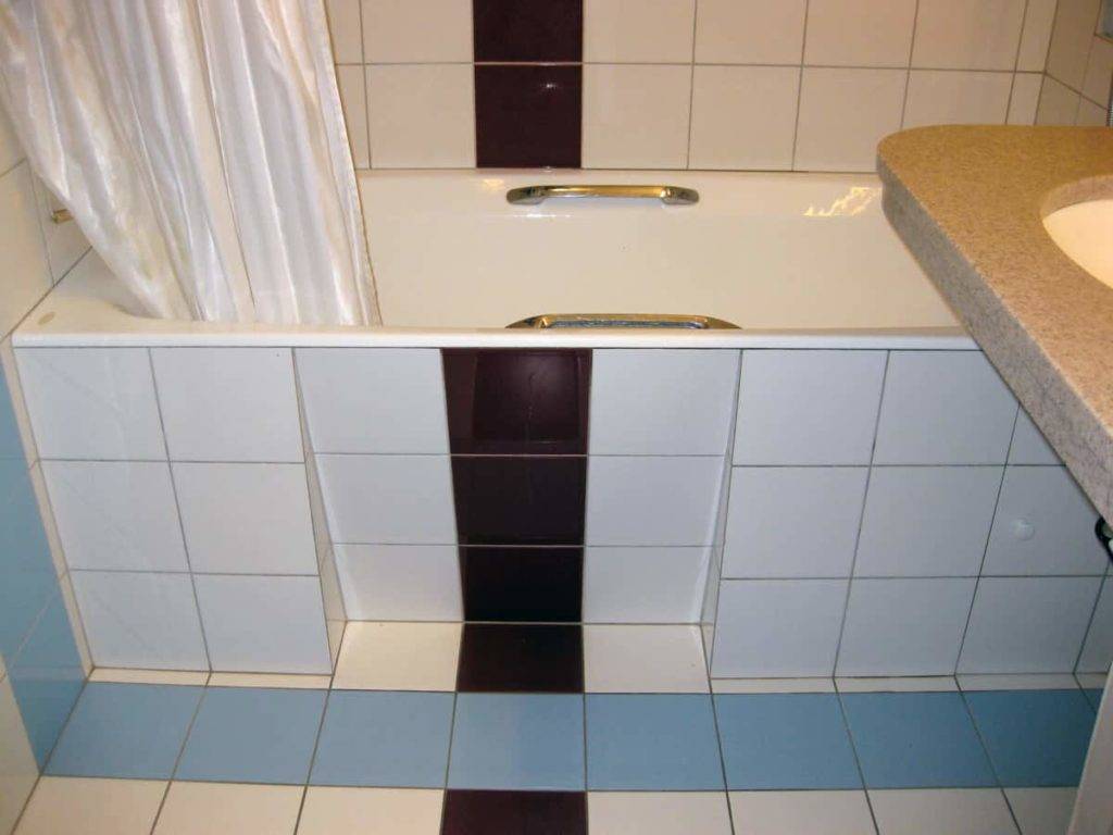 Фото ванная обложенная плиткой