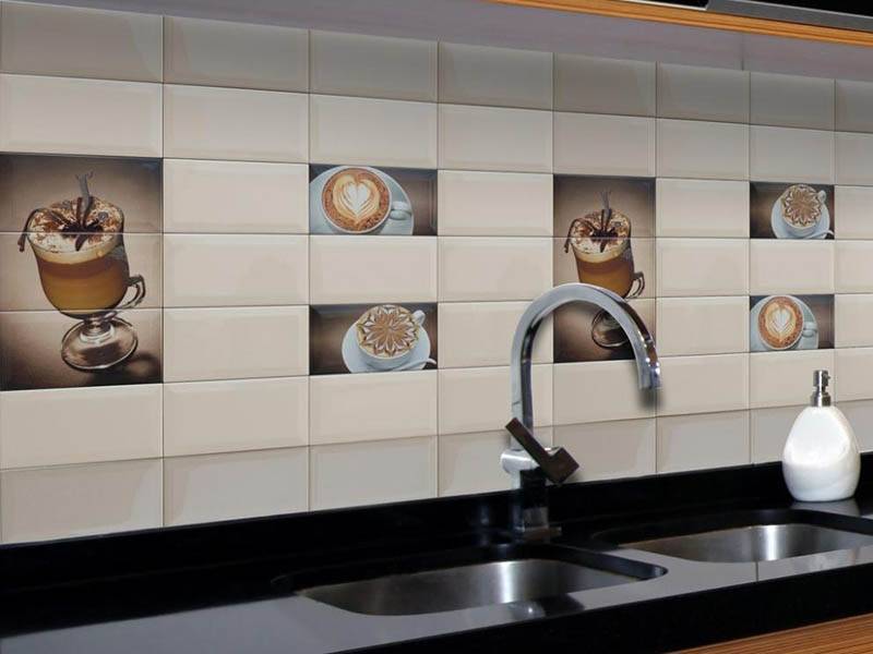 Плитка для кухни на фартук - 100 фото современного дизайна