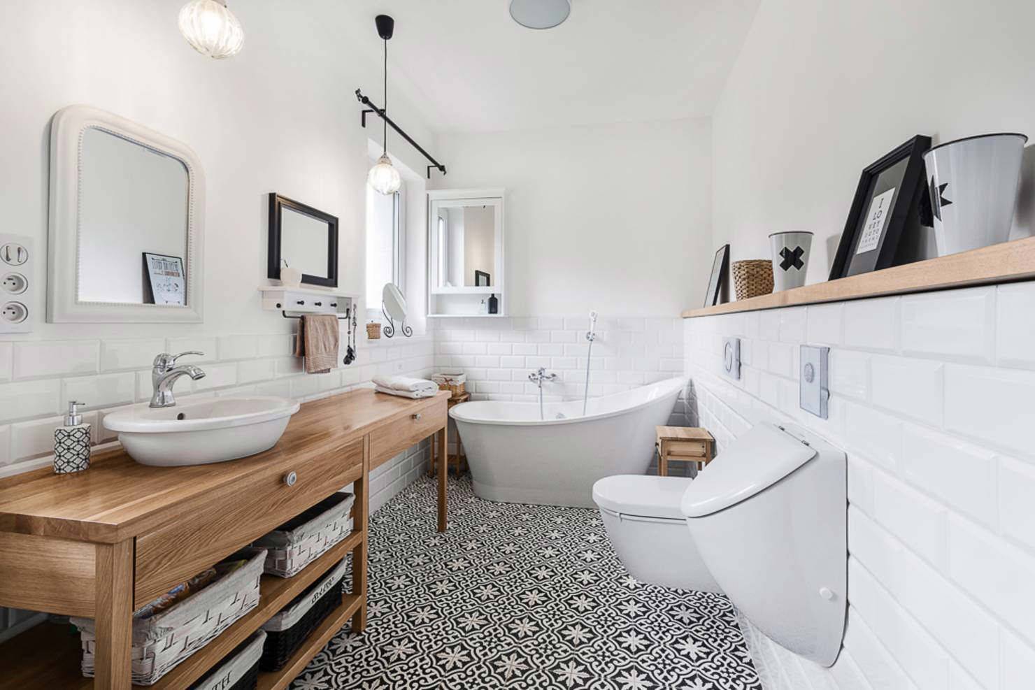 Ванная комната в скандинавском стиле: идеи интерьера