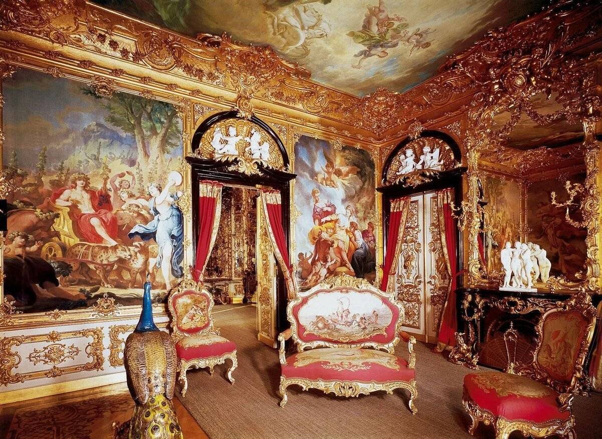 Мебель барокко популярные варианты и особенности материалов