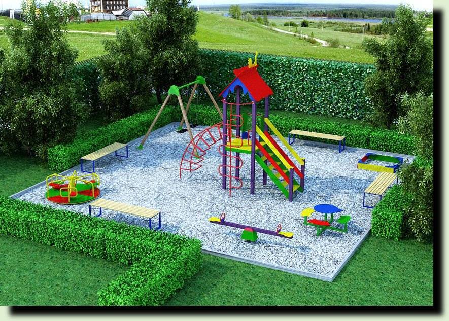 Детская площадка своими руками - фото и идеи для дачи: игровые комплексы, домики