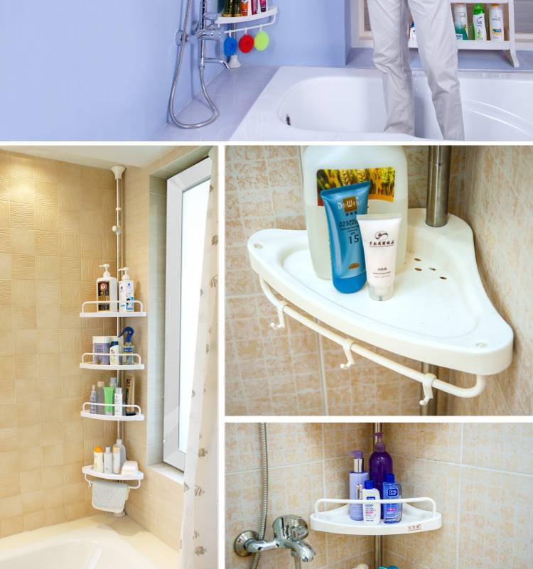 Полочки в ванной из плитки как современный подход к дизайну интерьера