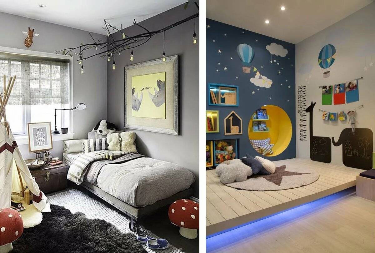 Детская комната для мальчика. идеи для оформления интерьеров в 2020 году | блог мебелион.ру